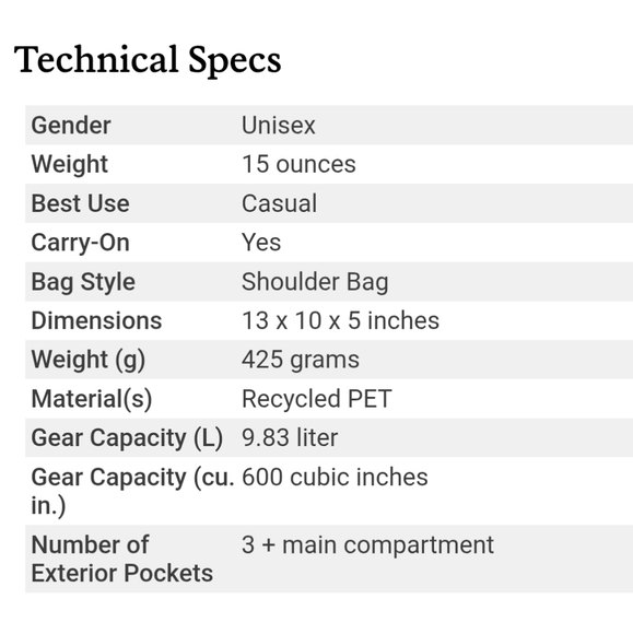 Osprey Veer Shoulder Bag - Picture 9 of 10